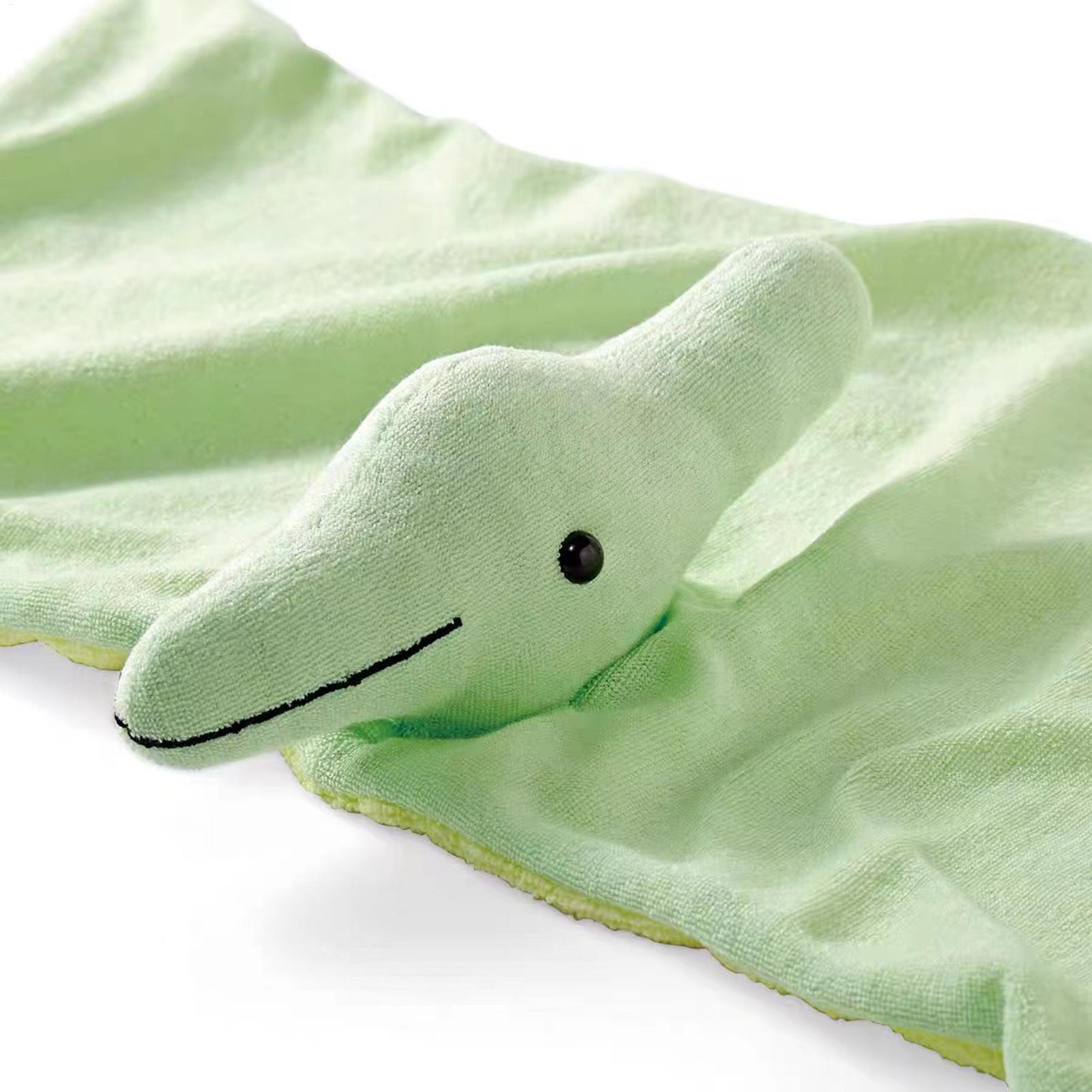 Home Bathroom Towels - ผ้าห่มแบบสวมใส่ได้ นุ่มน่ารัก ลายไดโนเสาร์ ผ้าห่มสัตว์น่ารัก ผ้าคลุมไหล่แสนสบาย สำหรับเด็กชาย
