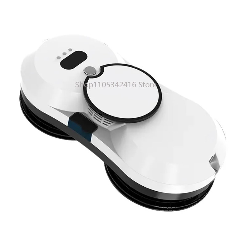 Home Bathroom Cleaning Robot - หุ่นยนต์ทำความสะอาดกระจกอัตโนมัติ แรงดูดสูง 3 กิโลปาสคาล พร้อมฟังก์ชั่นฉีดน้ำ สำหรับใช้ในบ้านและห้องน้ำ