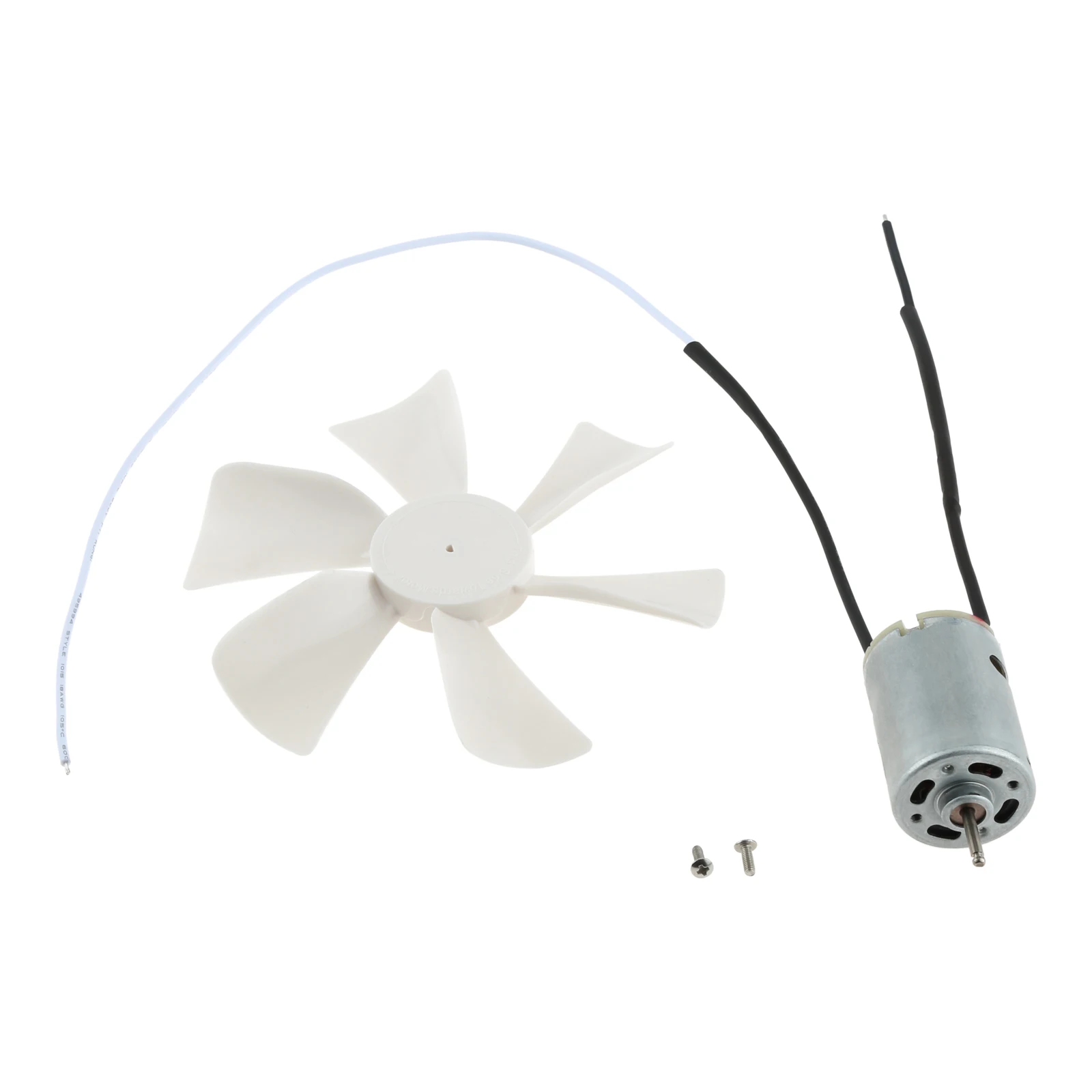 Mobile Home Bathroom Kits - 6นิ้ว RV ไอเสียสีขาว Vent พัดลมใบมีด12V D-Shaft