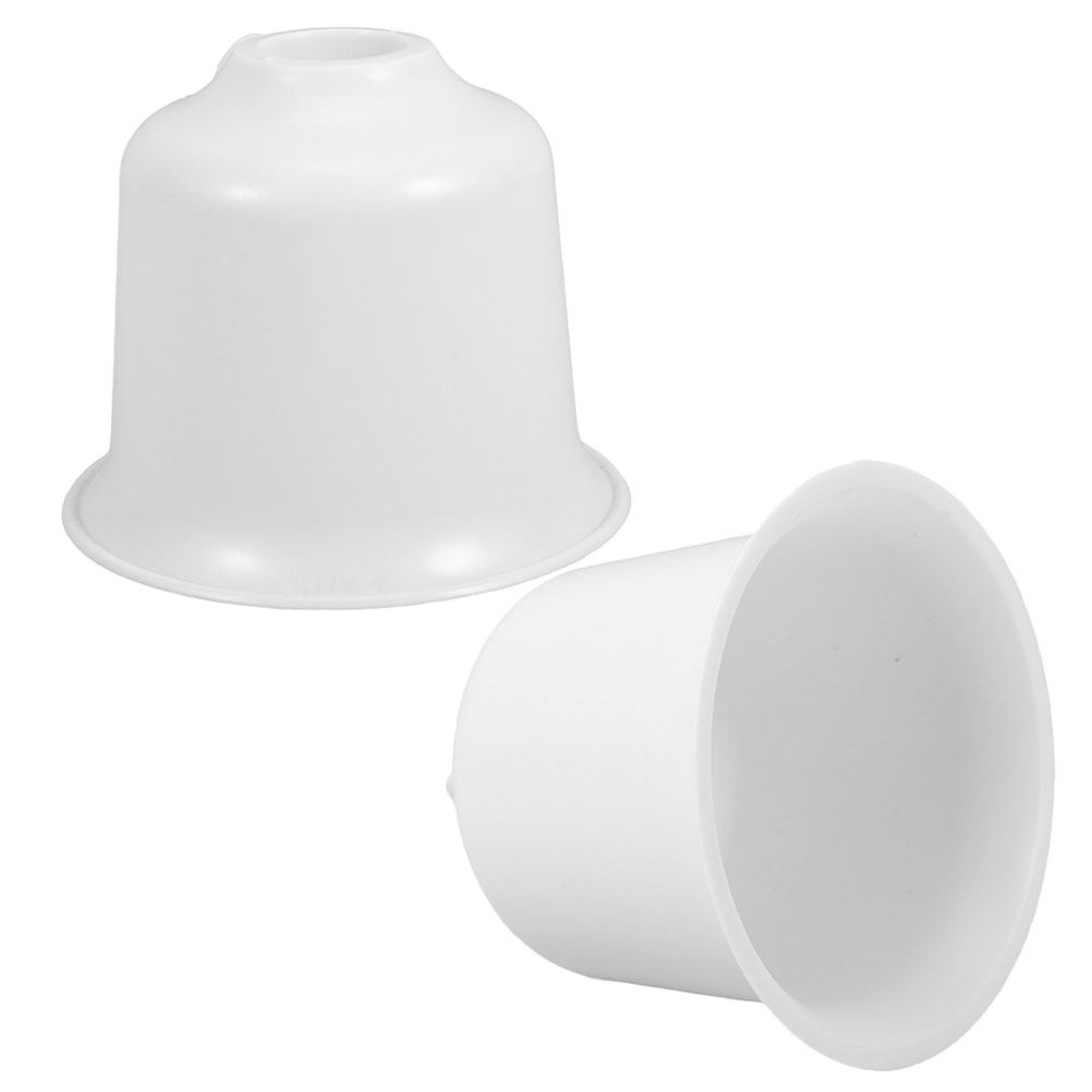 Home Hardware Bathroom Fan - ฝาครอบพัดลมเพดานพลาสติกอเนกประสงค์ 2 ชิ้น สีขาว ดีไซน์เรียบหรู ป้องกันฝุ่น