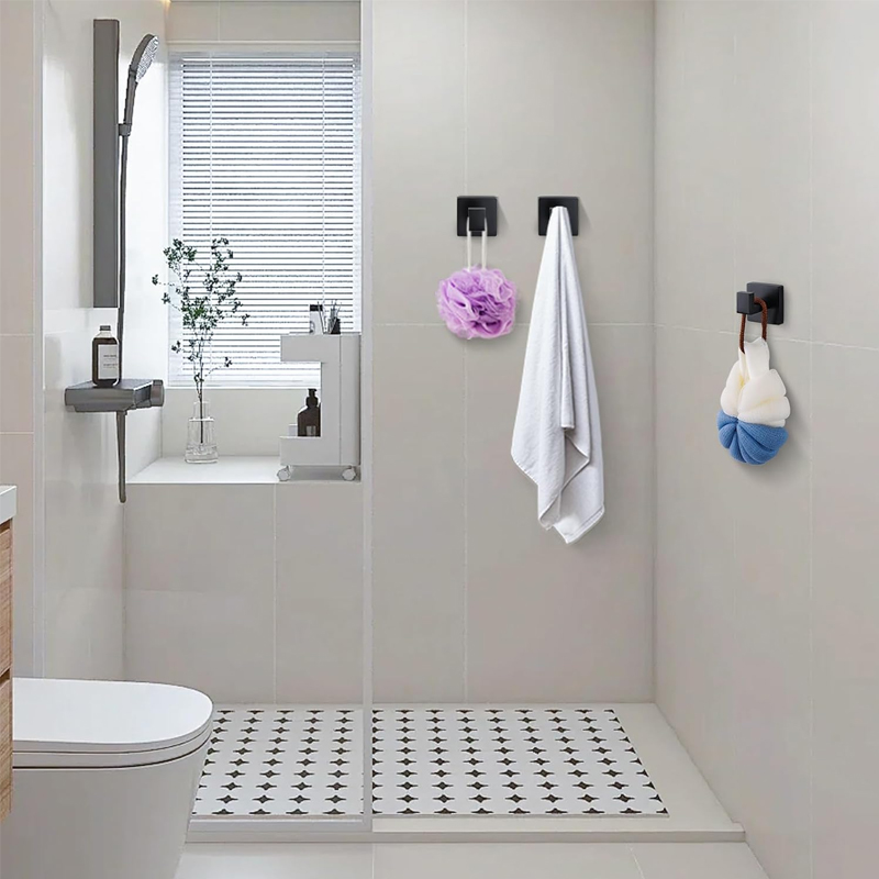 ตะขอแขวนผ้าขนหนูสีดำด้าน สแตนเ - Home Bathroom Towels บทวิจารณ์และราคา