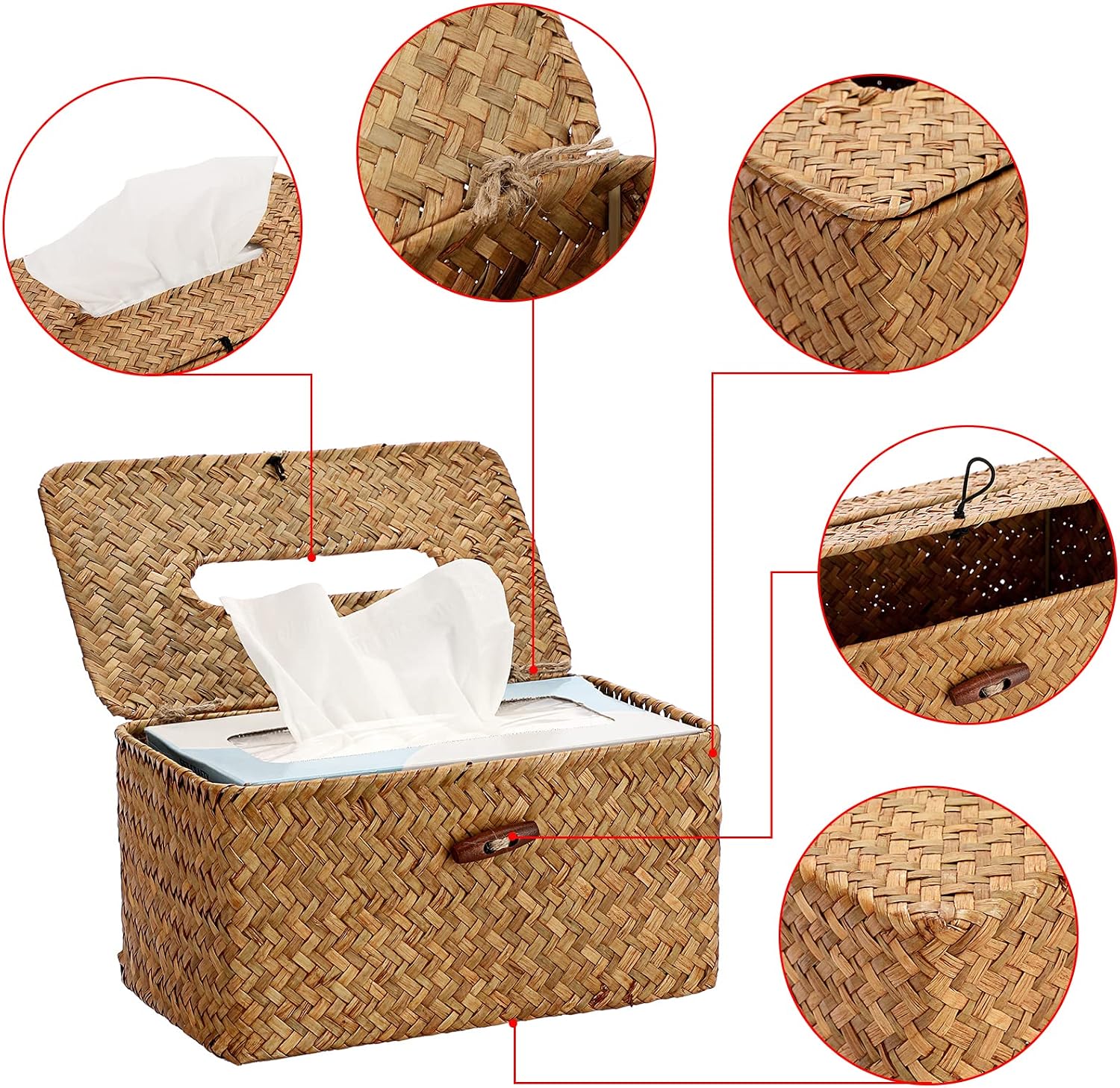 กล่องใส่กระดาษทิชชูทรงสี่เหลี่ - Home Bathroom Images บทวิจารณ์และราคา