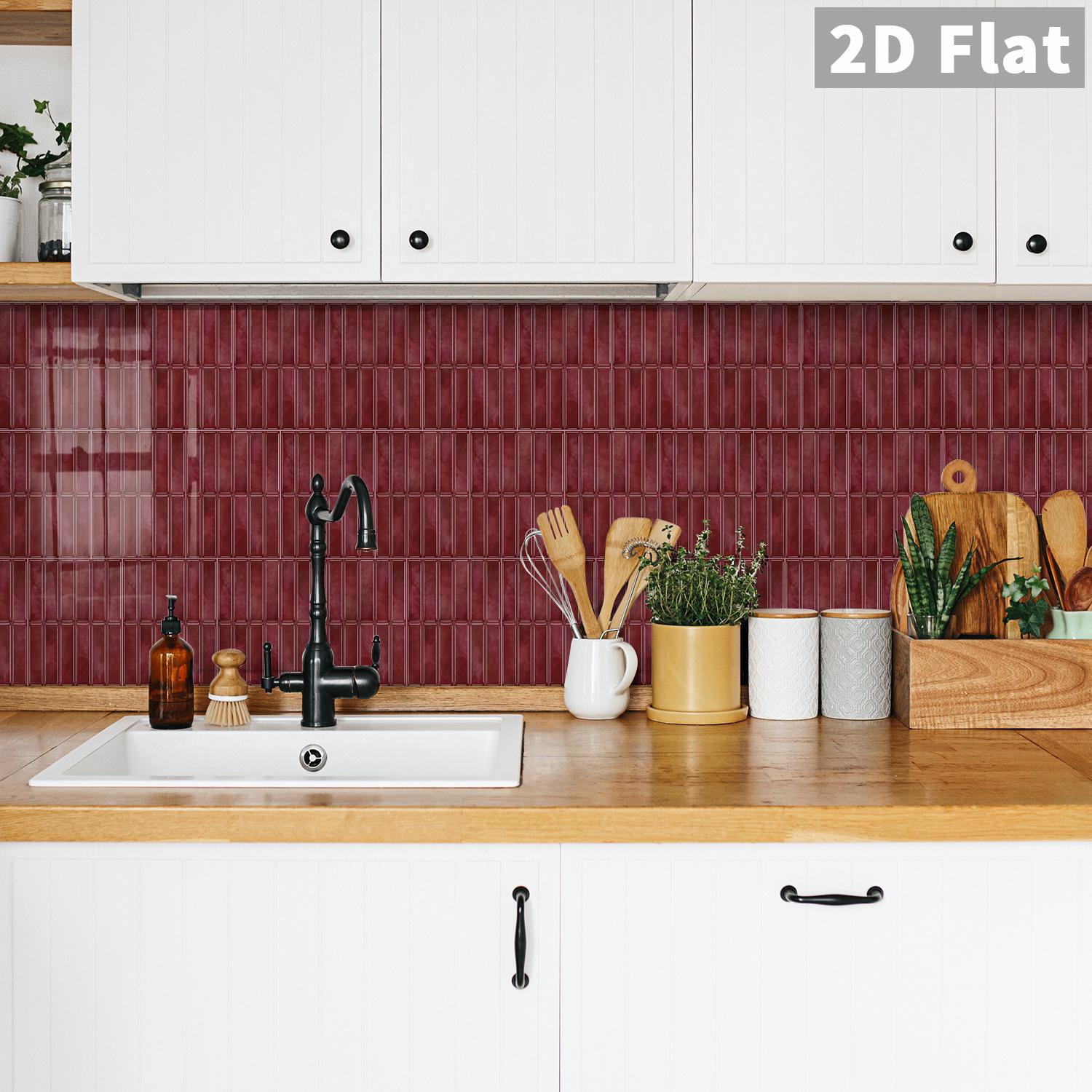 สติกเกอร์ติดผนังกระเบื้องแบบมี - Home Bathroom Tiles Design บทวิจารณ์และราคา