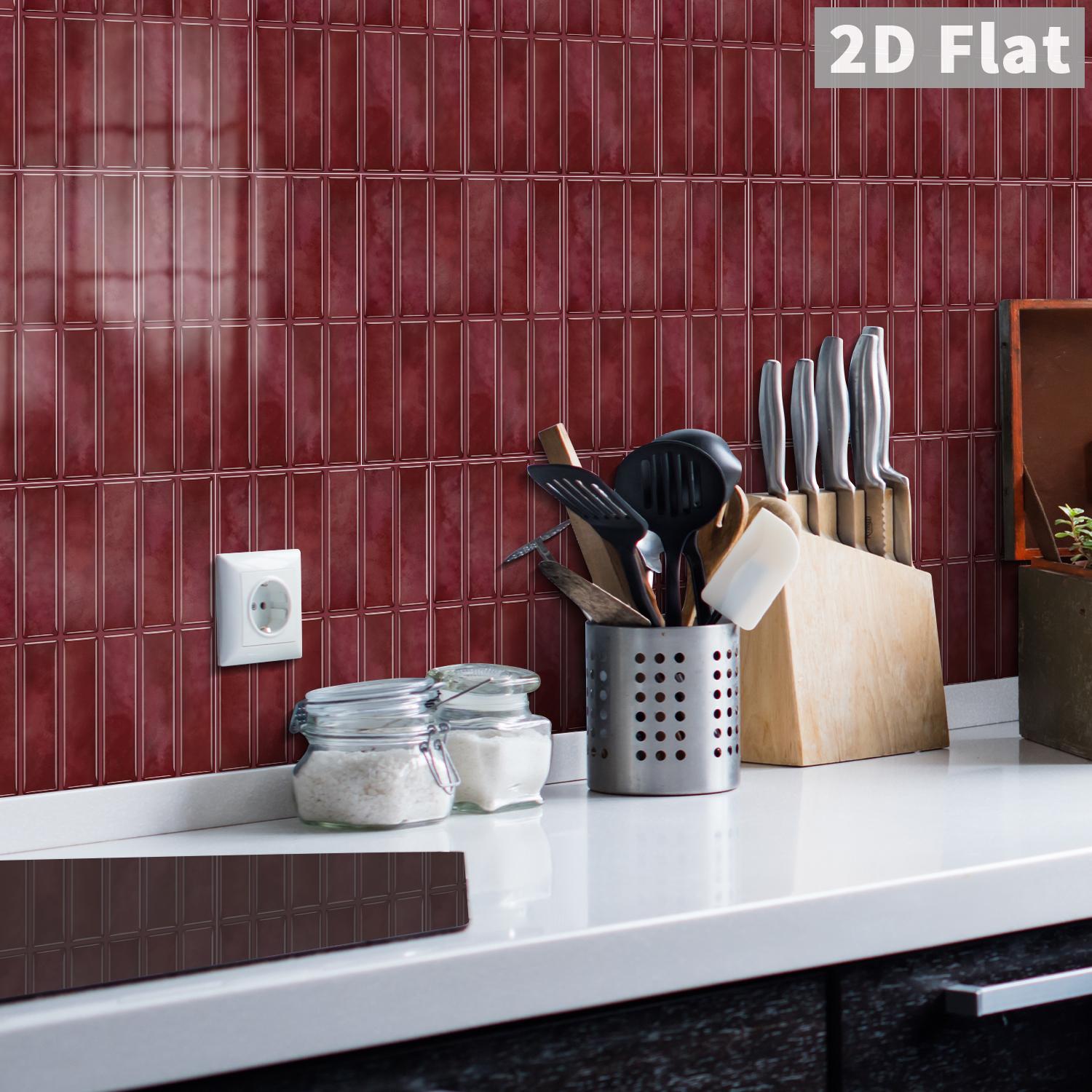 สติกเกอร์ติดผนังกระเบื้องแบบมี - Home Bathroom Tiles Design บทวิจารณ์และราคา