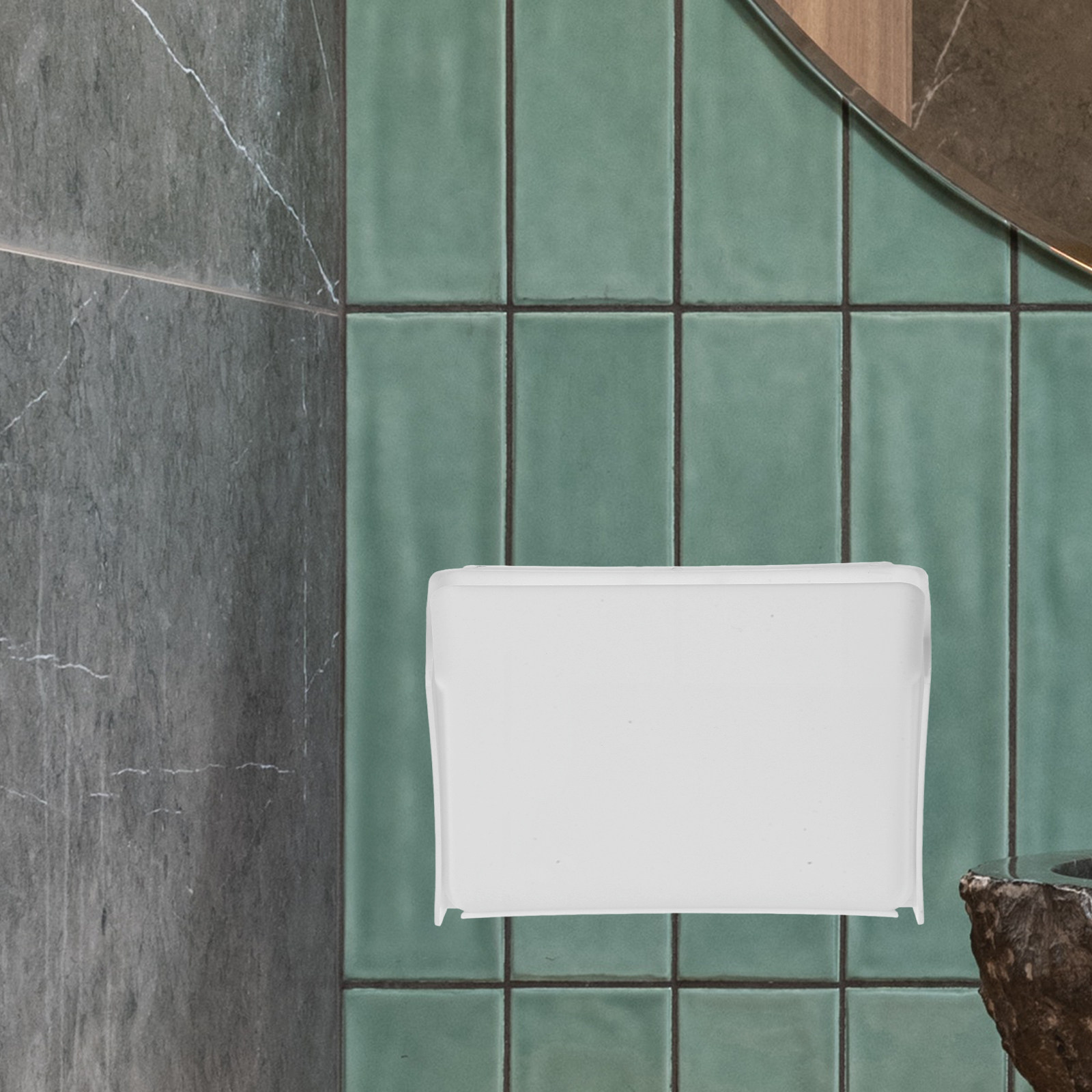 กล่องเก็บของติดผนังแบบพับได้ ด - Home Essentials Bathroom Organizer บทวิจารณ์และราคา