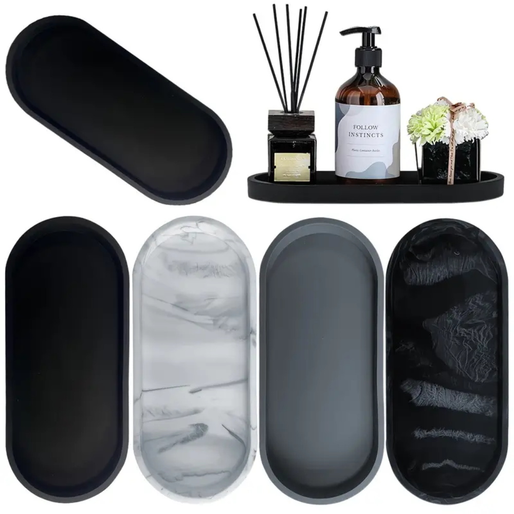 1 PC ห้องน้ํา Dressing ถาดซิลิ - Home Essentials Bathroom Organizer บทวิจารณ์และราคา
