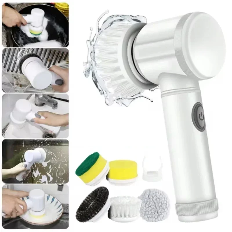 ที่ขัดหมุนไฟฟ้า5 IN1เครื่องขัด - Home Bathroom Products บทวิจารณ์และราคา