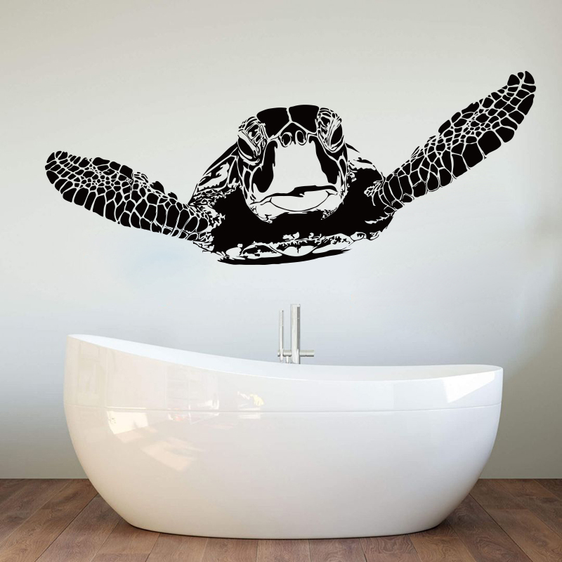 เต่าทะเลขนาดใหญ่ Ocean สัตว์สต - Home Bathroom Floor Tiles บทวิจารณ์และราคา