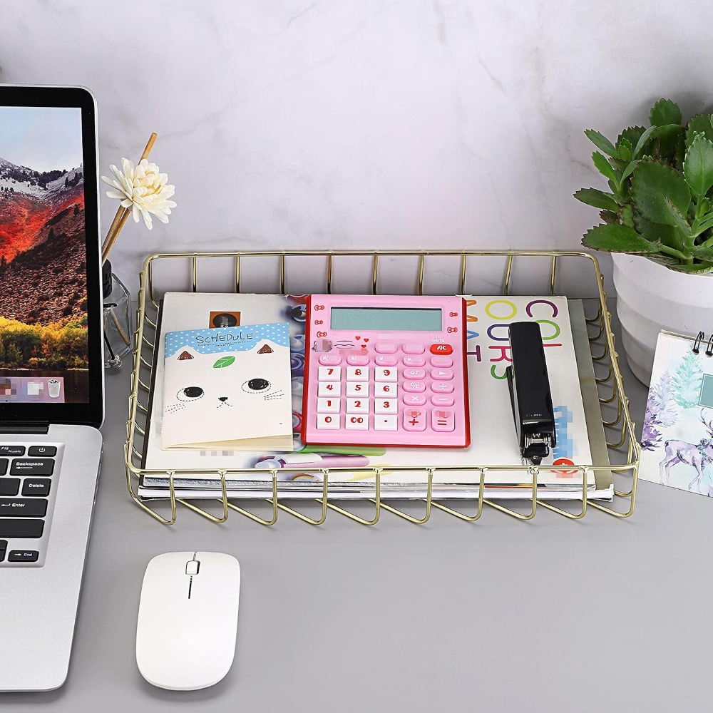 ถาดวางเอกสารสีทองหรูหราสำหรับเ - Home Bathroom Images บทวิจารณ์และราคา