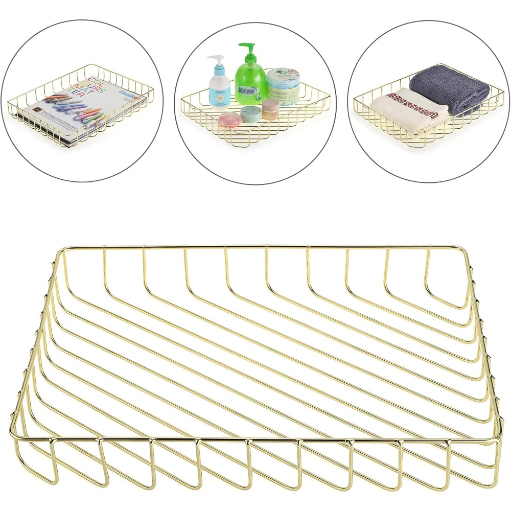 ถาดวางเอกสารสีทองหรูหราสำหรับเ - Home Bathroom Images บทวิจารณ์และราคา
