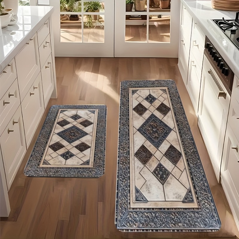 1PC กระเบื้องห้องครัวพรมกันลื่ - Home Bathroom Tiles Design บทวิจารณ์และราคา