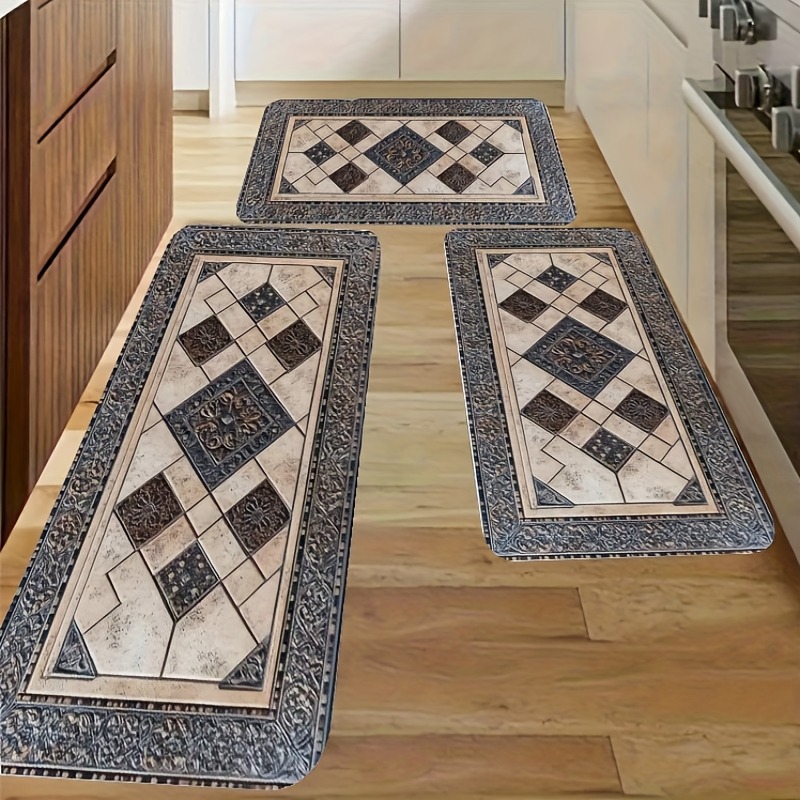 1PC กระเบื้องห้องครัวพรมกันลื่ - Home Bathroom Tiles Design บทวิจารณ์และราคา