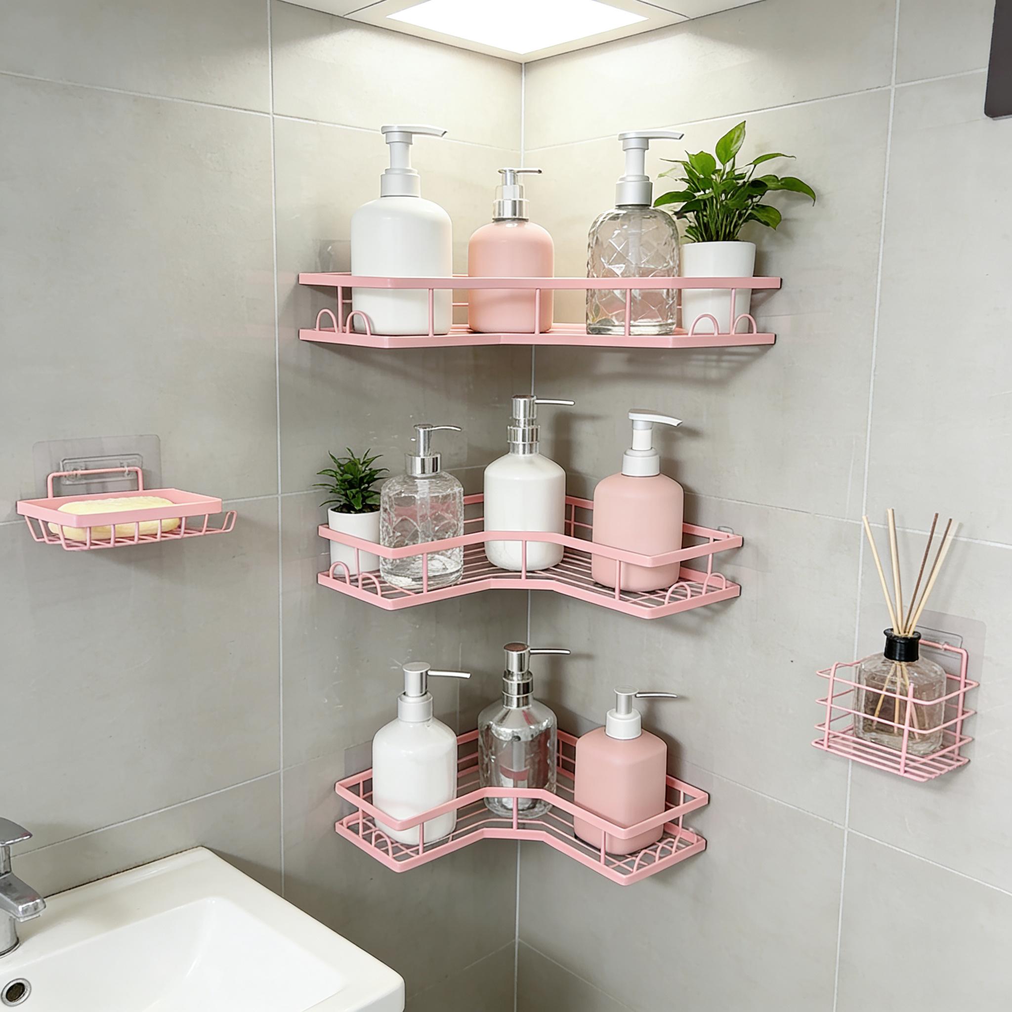 ชุดชั้นวางของในห้องอาบน้ำแบบมิ - Home Essentials Bathroom Organizer บทวิจารณ์และราคา