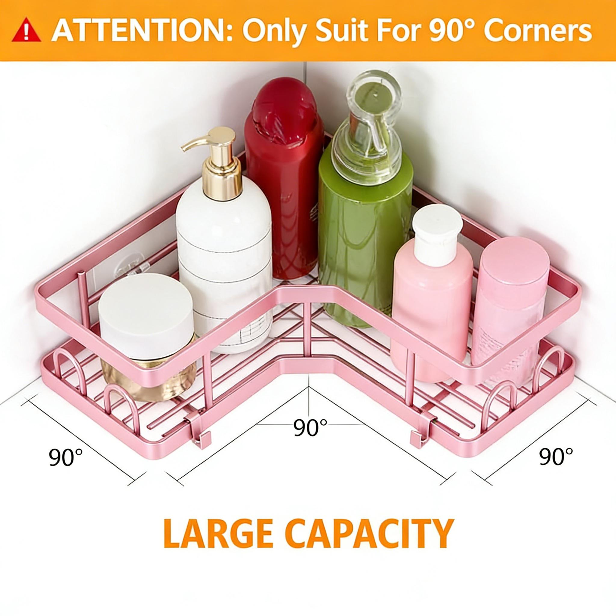 ชุดชั้นวางของในห้องอาบน้ำแบบมิ - Home Essentials Bathroom Organizer บทวิจารณ์และราคา