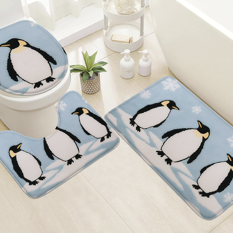 พรมปูพื้นห้องน้ำลายการ์ตูน 3 ช - Home Bathroom Images บทวิจารณ์และราคา