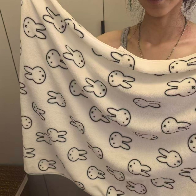ผ้าขนหนูอาบน้ำลายการ์ตูนกระต่า - Home Bathroom Products บทวิจารณ์และราคา