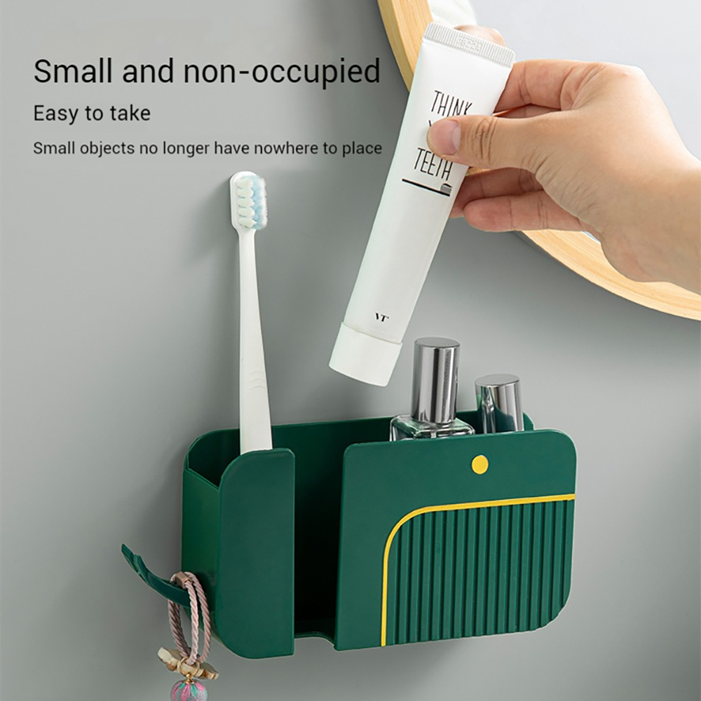 ที่เก็บของติดผนังแบบไม่ต้องเจา - Home Essentials Bathroom Organizer บทวิจารณ์และราคา