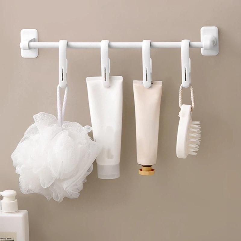 คลิปหนีบอเนกประสงค์แบบแขวน ตะข - Home Bathroom Towels บทวิจารณ์และราคา