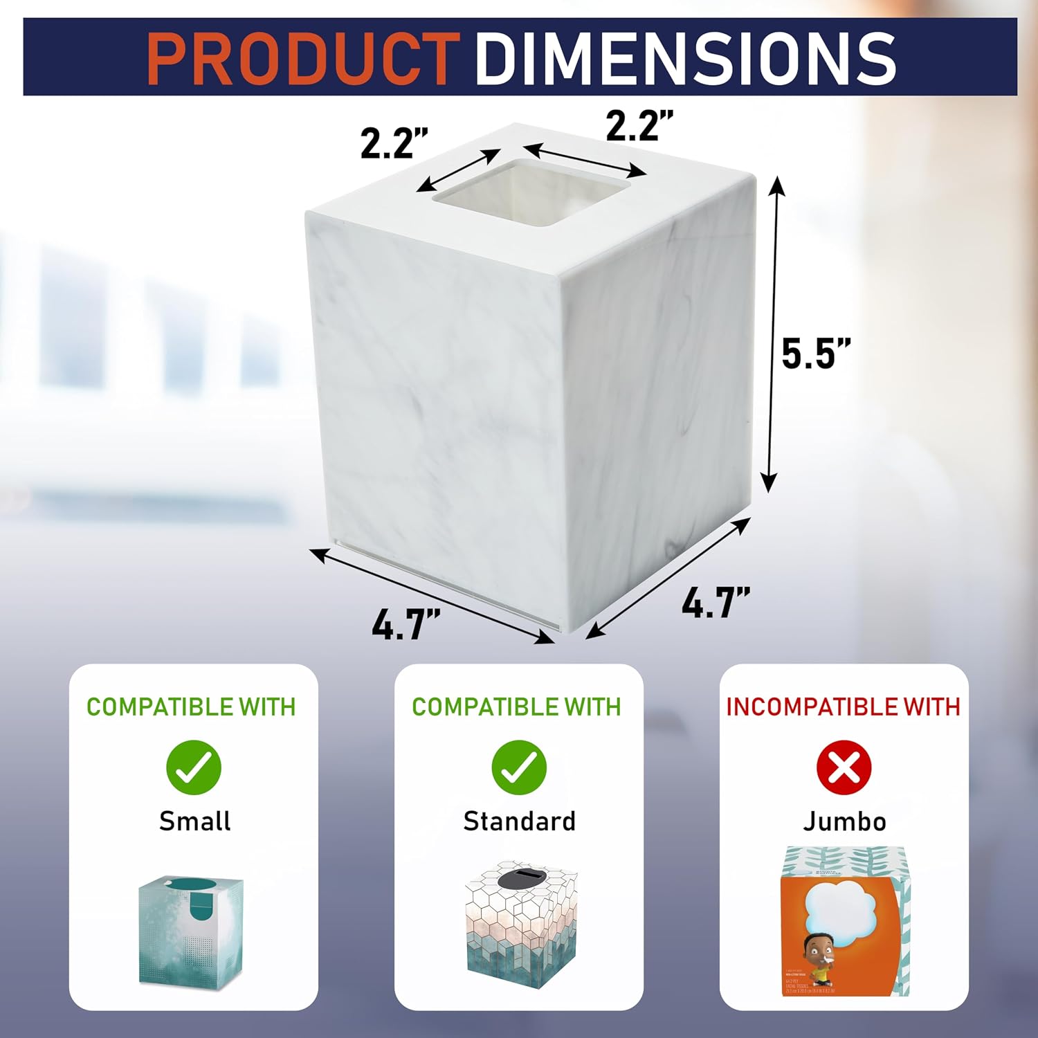 กล่องใส่กระดาษทิชชูอะคริลิกทรง - Home Bathroom Images บทวิจารณ์และราคา