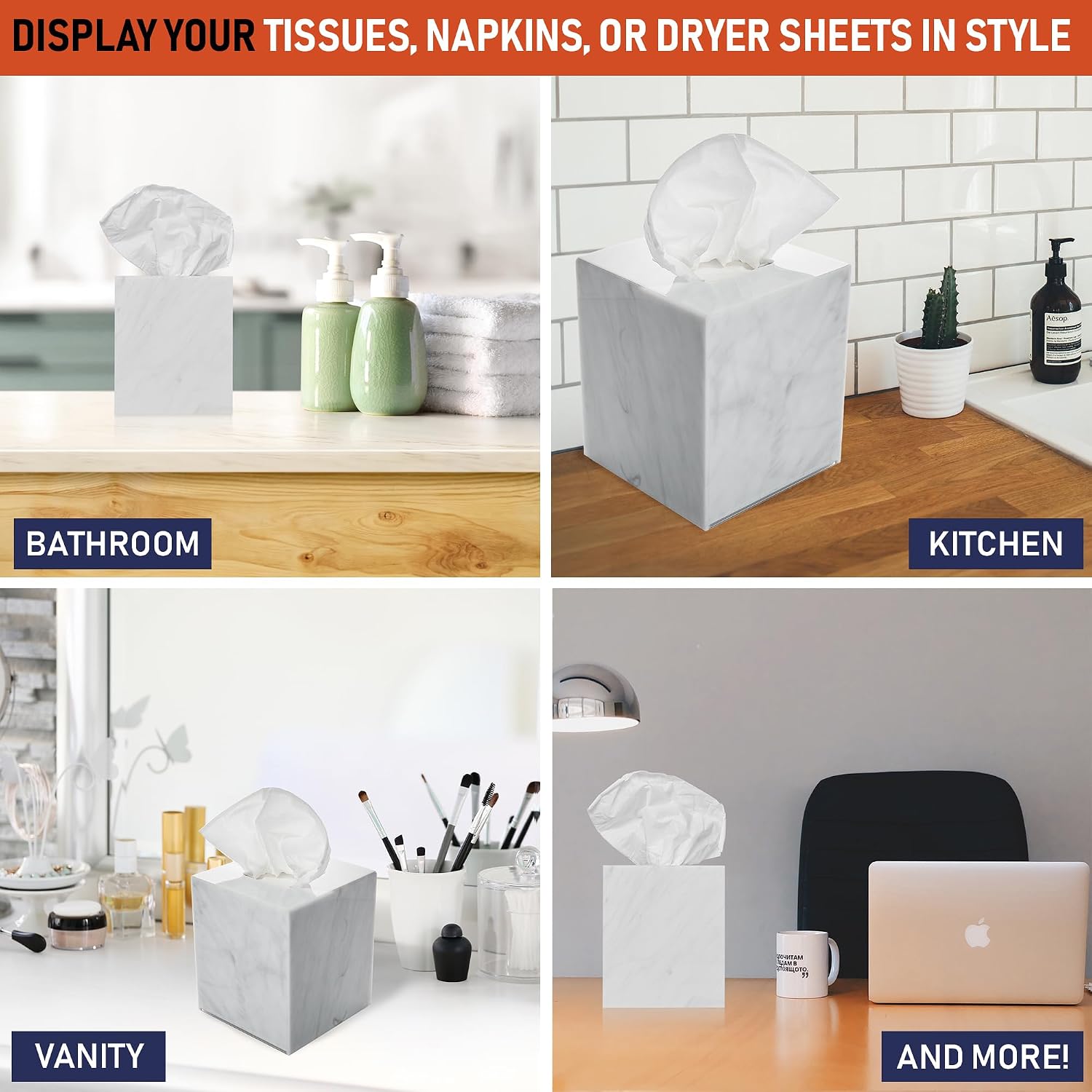 กล่องใส่กระดาษทิชชูอะคริลิกทรง - Home Bathroom Images บทวิจารณ์และราคา