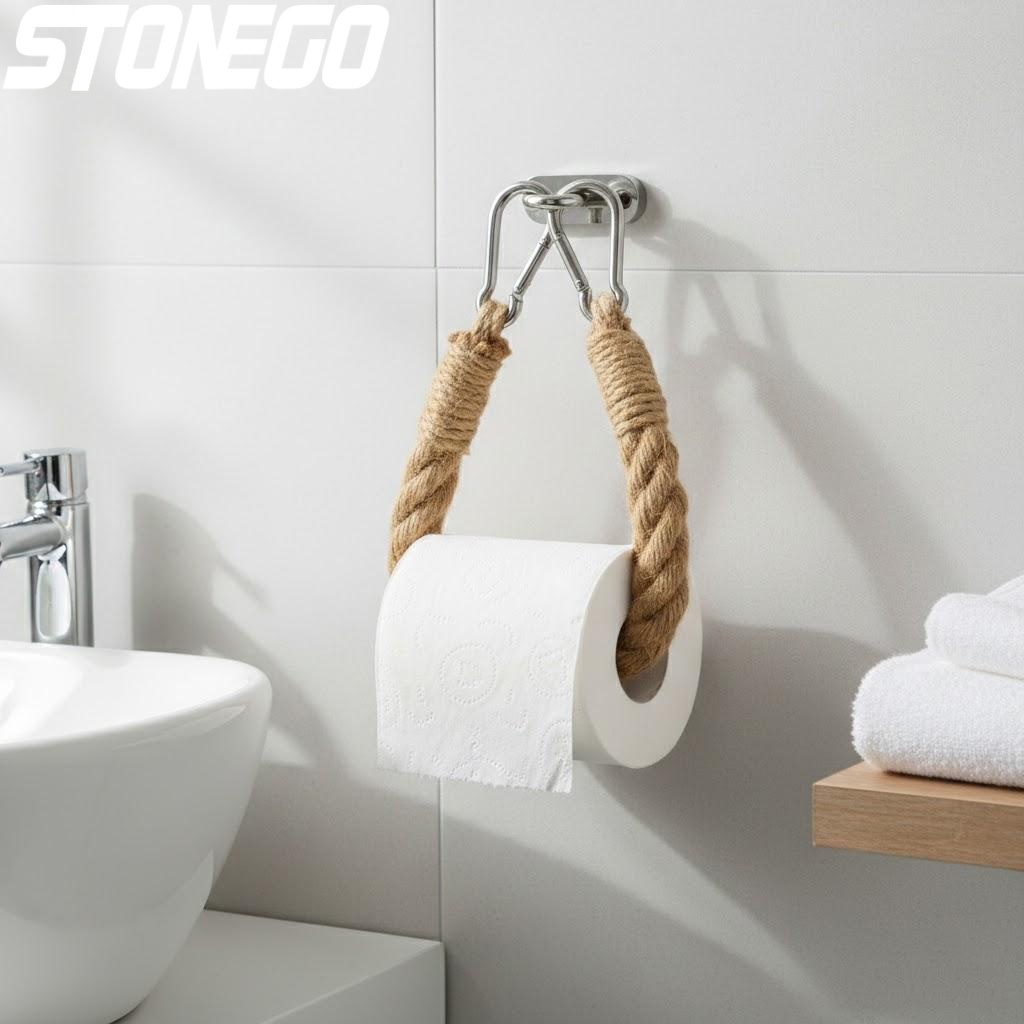 ที่ใส่กระดาษชำระติดผนังสไตล์วิ - Home Essentials Bathroom Organizer บทวิจารณ์และราคา