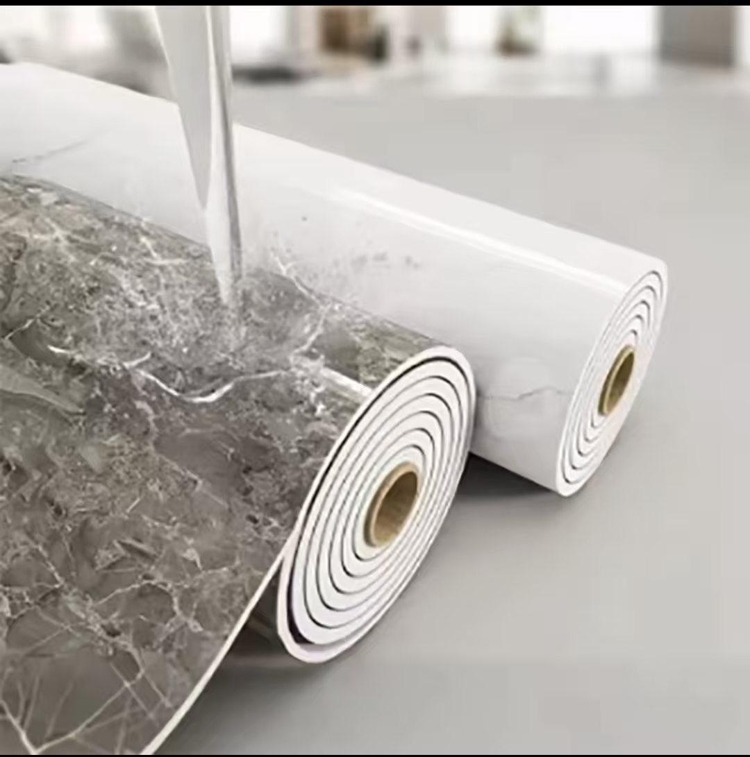 สติกเกอร์ติดกระเบื้องแบบหนา PV - Home Bathroom Floor Tiles บทวิจารณ์และราคา