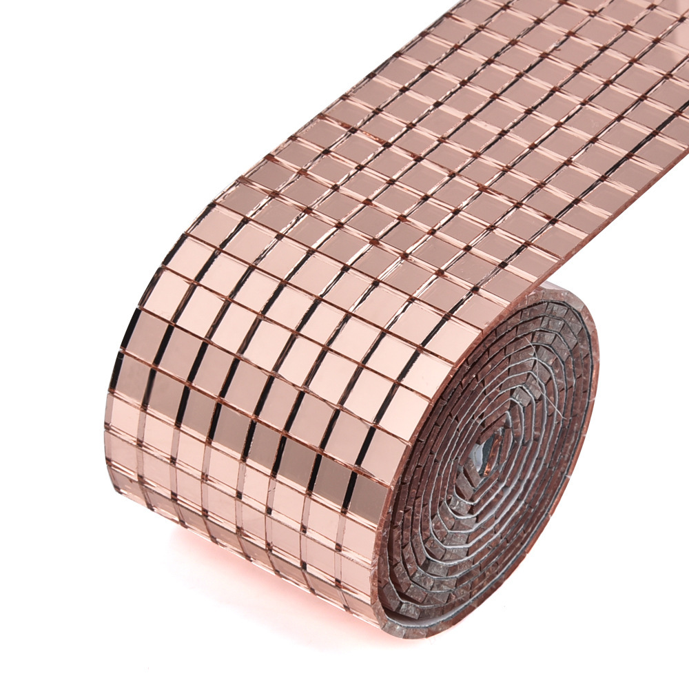 สติ๊กเกอร์กระจกโมเสคแบบมีกาวใน - Home Bathroom Tiles Design บทวิจารณ์และราคา