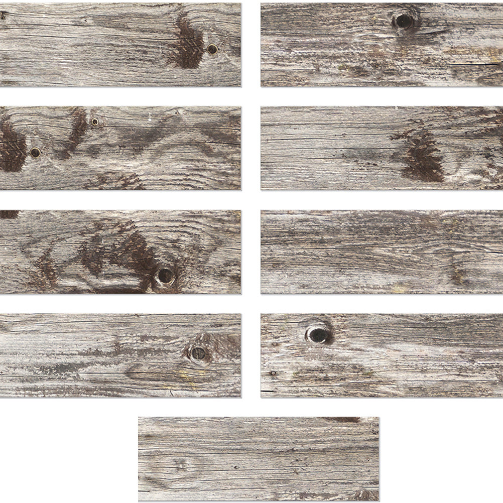สติกเกอร์ติดผนังลายไม้กันน้ำ 9 - Home Bathroom Tiles Design บทวิจารณ์และราคา