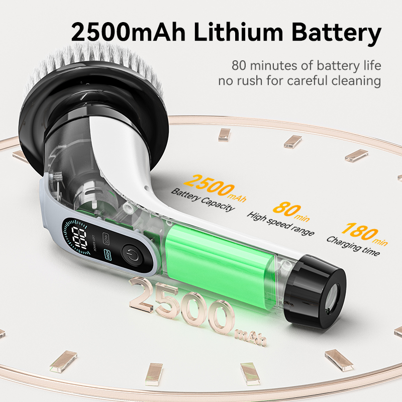 แปรงทําความสะอาดไฟฟ้าไร้สายมือ - Home Bathroom Products บทวิจารณ์และราคา