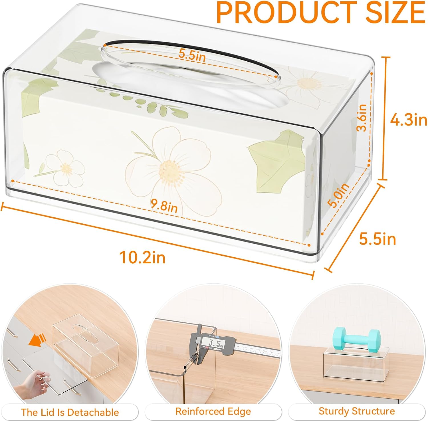 กล่องใส่กระดาษทิชชูอะคริลิคทรง - Home Bathroom Images บทวิจารณ์และราคา