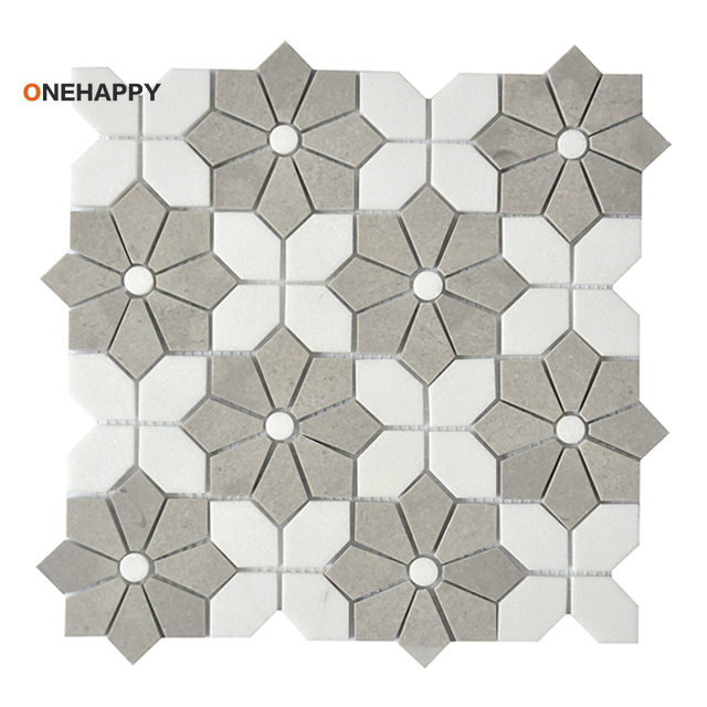 กระเบื้องโมเสคหินอ่อนสำหรับห้อ - Home Bathroom Tiles Design บทวิจารณ์และราคา