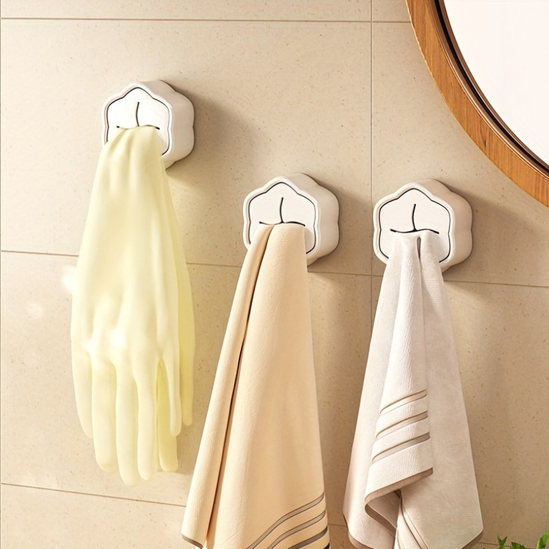 ที่แขวนผ้าเช็ดตัวแบบติดผนัง 6  - Home Bathroom Towels บทวิจารณ์และราคา