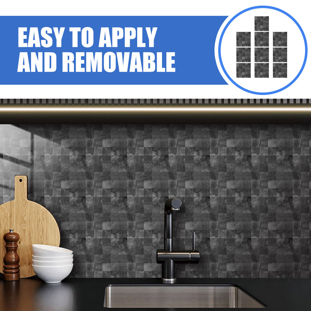 สติ๊กเกอร์ติดผนังลายกระเบื้องก - Home Bathroom Tiles Design บทวิจารณ์และราคา