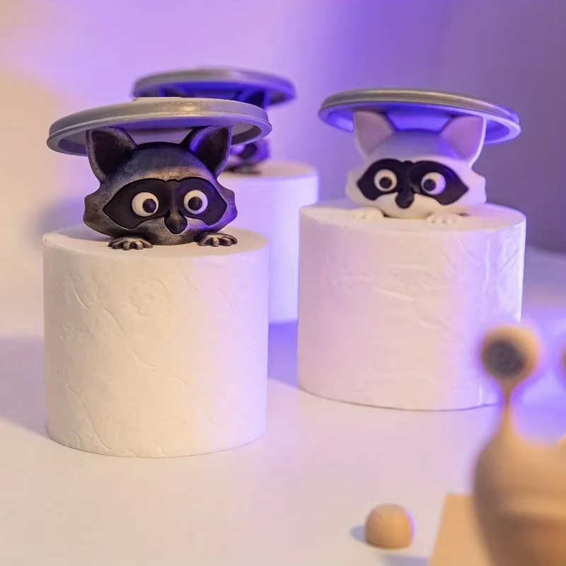 ที่ใส่กระดาษชำระรูปแรคคูนน่ารั - Home Decor Bathroom Ideas บทวิจารณ์และราคา